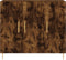 vidaXL - Dressoir - 90x34x80 - cm - bewerkt - hout - gerookt - eikenkleurig