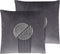 CEROPEGIA - Sierkussen set van 2 - Grijs - Polyester