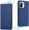 iMoshion Hoesje Geschikt voor Xiaomi Mi 11 Hoesje Met Pasjeshouder - iMoshion Slim Folio Bookcase - Donkerblauw