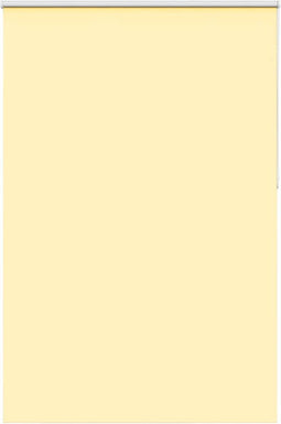vidaXL - Rolgordijn - 145x230 - cm - verduisterend - 141,6 - cm - polyester - geel