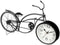 Bordsklocka Fiets Zwart Metaal 42 x 24 x 10 cm (4 Stuks)