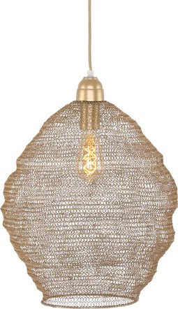 Light & Living Nina Hanglamp - Gaas Antiek Brons - Ø38x42 cm