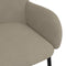 vidaXL - Eetkamerstoelen - 2 - st - fluweel - lichtgrijs