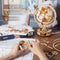 ROBOTIME 3D Houten Puzzel Lichtgevende Globe Bouwpakket voor Volwassen, Hout Modelbouw Gebouw Bouw Ambachten Kits Beste Festival Geschenken