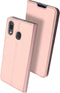 Dux Ducis - pro serie slim wallet hoes - Geschikt voor Samsung Galaxy A30 - Rose Goud