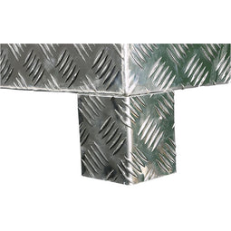 Alutec Palletvoet EXTREME - Palletvoeten set van 4 - Hoogte 100 mm (set van 4)