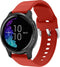 iMoshion Bandje Geschikt voor Garmin Vivoactive 3 / Venu / Forerunner 245 - iMoshion Siliconen bandje - Rood