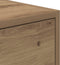 vidaXL - TV-meubel - Artisan - Eiken - 100x31x25,5 - cm - Bewerkt - Hout