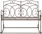 vidaXL - Tuinbank - 104 - cm - ijzer - antiekbruin