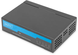 Digitus DN-80202-1 - Unmanaged Switch - 5x RJ-45 Ethernet 1Gbps - Maximale bandbreedte 10Gbps