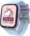 Ice-Watch - ICE smart junior 3.0 - 1.75 AMOLED - Rechthoekig paars siliconen meisjeshorloge