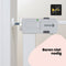 Safety 1st Auto Close Traphekje - 73 t/m 80 cm - Uitbreidbaar - Klembevestiging - Metal White