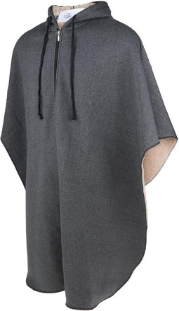 Rollator Poncho met Capuchon - Warm & Universeel voor Handmatige & Elektrische Rollators, Winter Ges