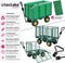 tectake® Bolderwagen - Transportkar - Opklapbare zijwanden - Draagvermogen 544 kg