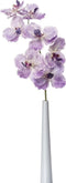 Emerald Kunstbloem Orchidee Vanda - 77 cm - paars/lila - losse tak - kunst zijdebloem