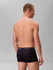 Calvin Klein - 3-pack Low Rise Trunk Boxershorts - Aansluitende pasvorm - Zwart Blauw (3-pack)