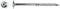 PFS+ | PFS flenskophoutschroef T30 Ø 6x220 Zn | 100 st