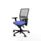 Piqueras y Crespo 3D036G0 - Bureaustoel - Verstelbare hoogte met armleuning - Licht Blauw