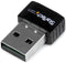 StarTech.com USB 2.0 - Mini draadloos-N netwerkadapter - 300 Mbps - Zwart (Refurbished A)