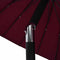 vidaXL - Parasol - met - aluminium - paal - 270 - cm - bordeauxrood