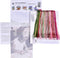 Thea Gouverneur - Borduurpakket met telpatroon - 2047A - Voorgesorteerde DMC Garens - Roze Hortensia - Aida - 44 cm x 39 cm - DIY Kit