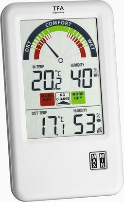 TFA 30.3045.IT BEL-AIR Thermo Hygrometer Weerstation - met ventilatie advies