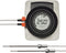 TFA Dostmann 14.1513.01 Barbecuethermometer Alarm, Kabelsensor, Gratis app, Bewaking van kerntemperatuur Burger, Rund,