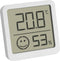 TFA Dostmann 4er Set Digitales Thermo-Hygrometer mit Komfortzone Thermo- en hygrometer Wit