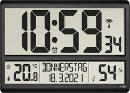 TFA-Dostmann 60.010709 digitale weerstation Zwart Batterij/Accu