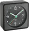 TFA Dostmann 60.1013.01 Wekker Quartz Zwart Alarmtijden: 1 Fluorescerende Wijzers