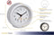 TFA Dostmann 60.1029.02 Wekker Quartz Wit Alarmtijden: 1