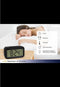 TFA Dostmann 60.2018.01 - Wekker - Digitaal - Quartz - LCD Scherm - Kunststof - Datumaanduiding - Alarm - Snooze - Binnentemperatuur - Achtergrondverlichting - Zwart