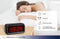 TFA Dostmann 60.2024.10 Wekker Quartz Antraciet Alarmtijden: 1