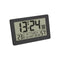 TFA Dostmann 60.2557.01 Zendgestuurde klok Zendergestuurd 206 mm x 30 mm x 130 mm Zwart Groot display