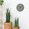TFA Dostmann 60.3054.10 - Wandklok - Analoog - Rustig loopwerk - Houtlook - Hout - MDF - Betongrijs - 30 cm ø