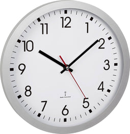 Tfa Dostmann 60.3522.02 Wandklok Zendergestuurd 30 Cm X 4.3 Cm Zilver