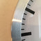TFA Dostmann 60.3528.02 Wandklok Zendergestuurd 300 mm x 45 mm Aluminium Slepend uurwerk (geluidsloos)