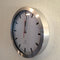 TFA Dostmann 60.3528.02 Wandklok Zendergestuurd 300 mm x 45 mm Aluminium Slepend uurwerk (geluidsloos)