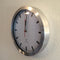 TFA Dostmann 60.3528.02 Wandklok Zendergestuurd 300 mm x 45 mm Aluminium Slepend uurwerk (geluidsloos)