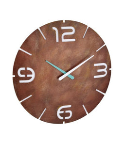 TFA Dostmann 60.3536.08 Wandklok Zendergestuurd 350 mm x 35 mm Roest