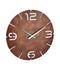 TFA Dostmann 60.3536.08 Wandklok Zendergestuurd 350 mm x 35 mm Roest