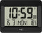 TFA Dostmann 60.4519.01 Wandklok Zendergestuurd 215 mm x 26 mm x 160 mm Zwart Groot display