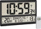 TFA Dostmann 60.4521.01 Wandklok Zendergestuurd 360 mm x 28 mm x 235 mm Zwart Groot display