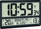 TFA Dostmann 60.4521.01 Wandklok Zendergestuurd 360 mm x 28 mm x 235 mm Zwart Groot display