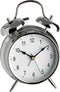 TFA Dostmann 98.1043 Wekker Quartz Zilver Alarmtijden: 1