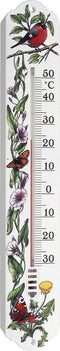 TFA Dostmann Analoges Innen-Außen-Thermometer Thermometer Wit, Groen