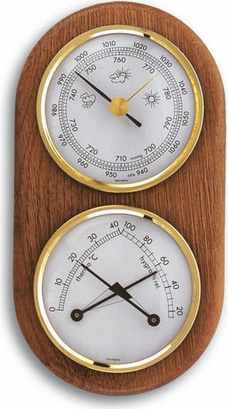 TFA Dostmann - Analoog Weerstation 20.1051 - Barometer, Hygrometer en Thermometer - Compact - voor Binnen