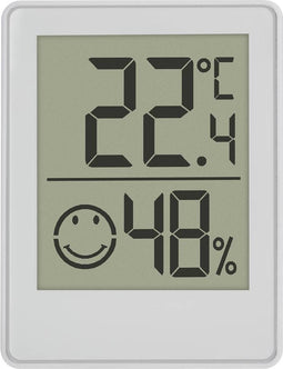 TFA Dostmann Digitales Thermo-Hygrometer Thermo- en hygrometer Wit