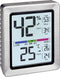 TFA Dostmann EXACTO Thermo- en hygrometer Zilver