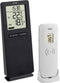 TFA Dostmann Funk-Thermometer LOGOneo Draadloze thermometer digitaal Zwart